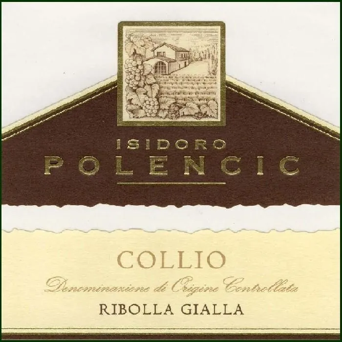 Collio Ribolla Gialla Bottle