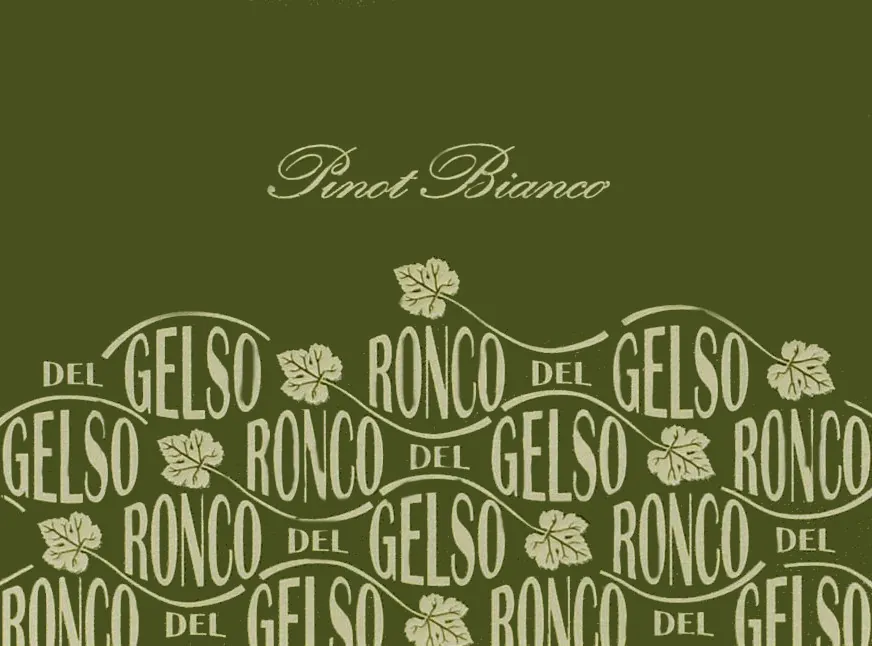 Friuli Isonzo Pinot Bianco Bottle