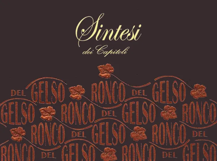 Friuli Isonzo Sintesi dei Capitoli Bottle