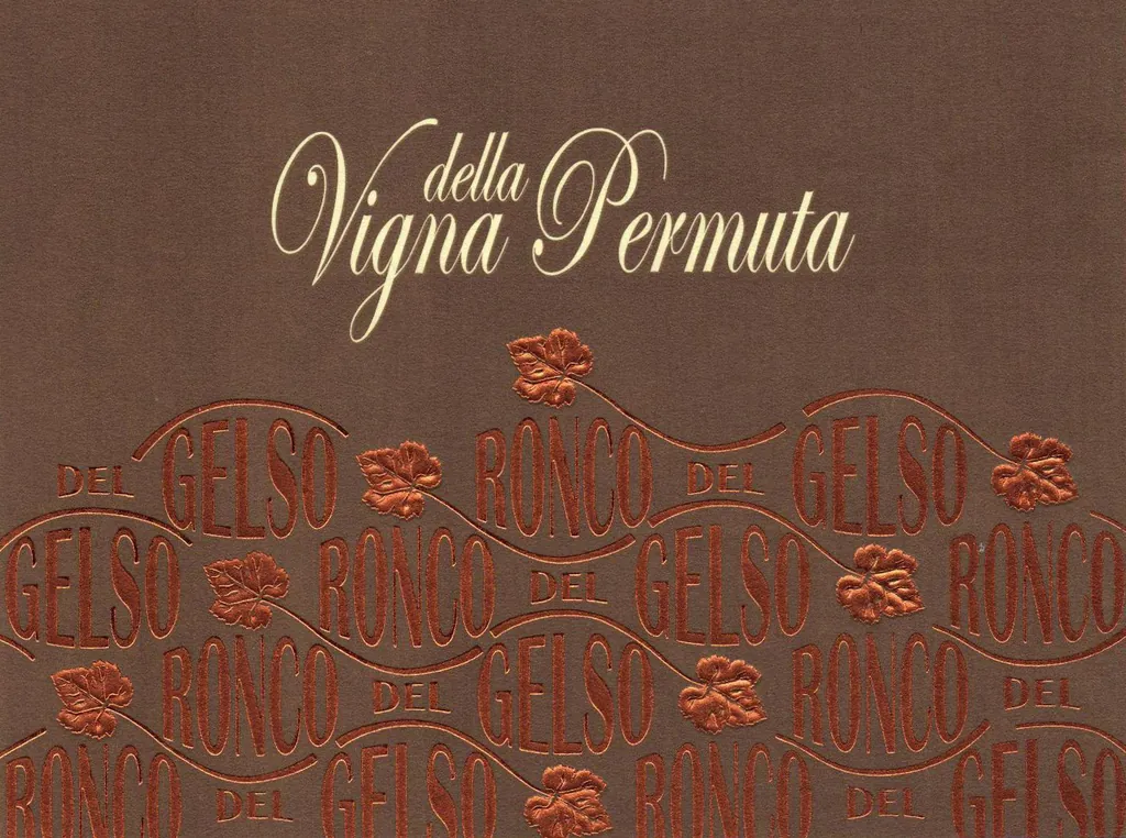 Friuli Isonzo Vigna della Permuta Malvasia Bottle