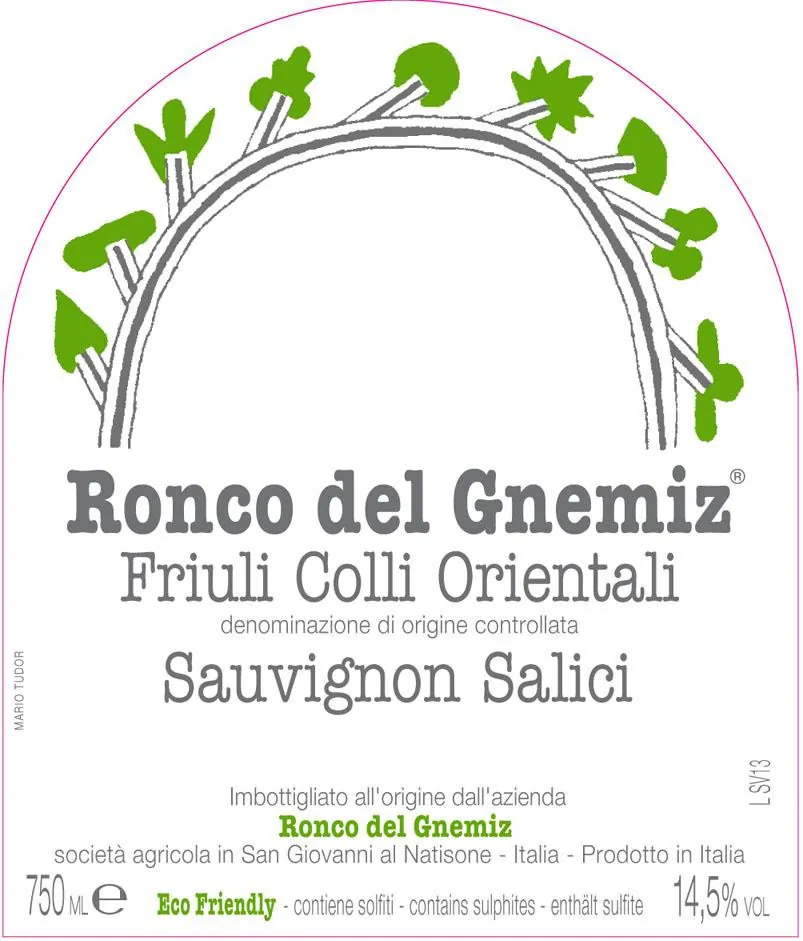 Sauvignon Salici Bottle