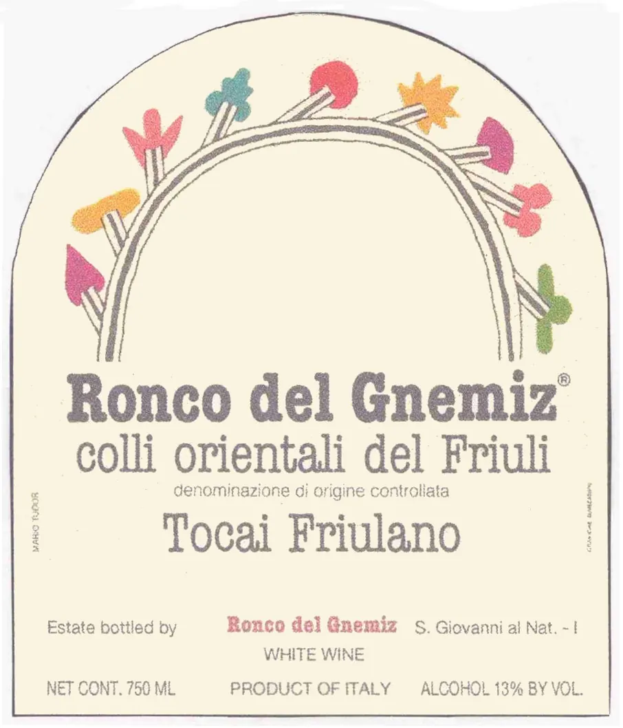 Tocai Friuliano Bottle
