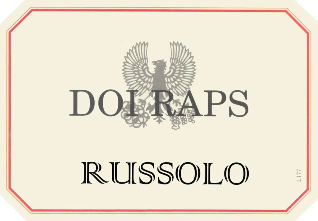 Venezia Giulia Doi Raps Bottle