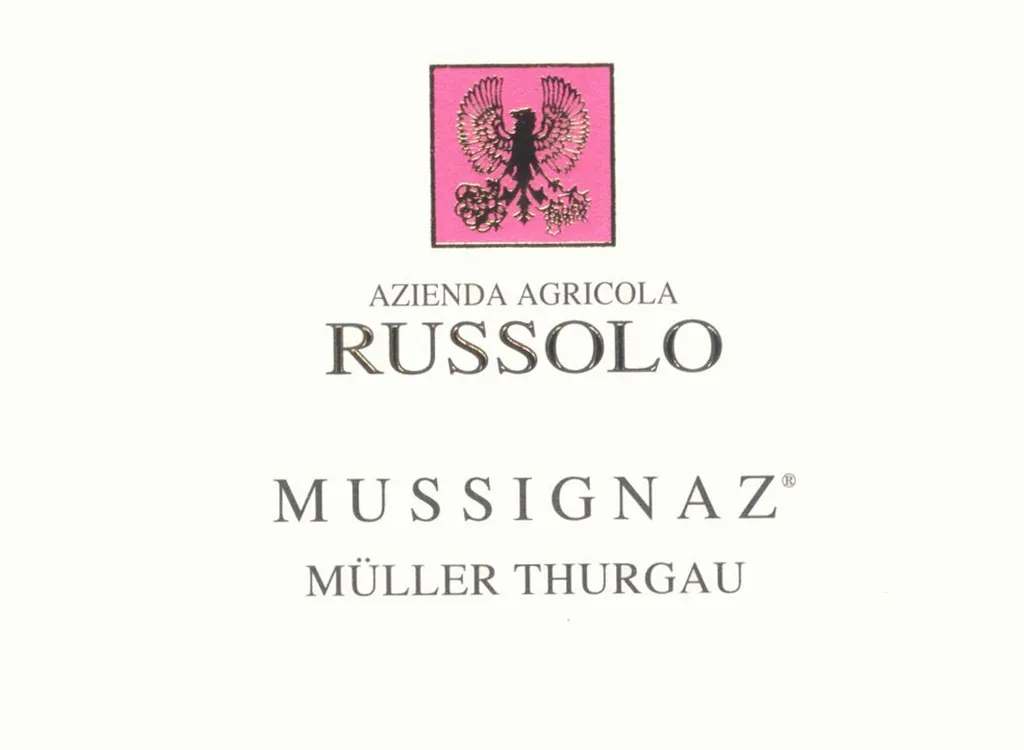 Venezia Giulia Mussignaz Muller Thurgau Bottle