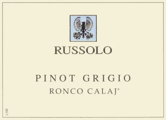 Venezia Giulia Ronco Calaj Pinot Grigio Bottle