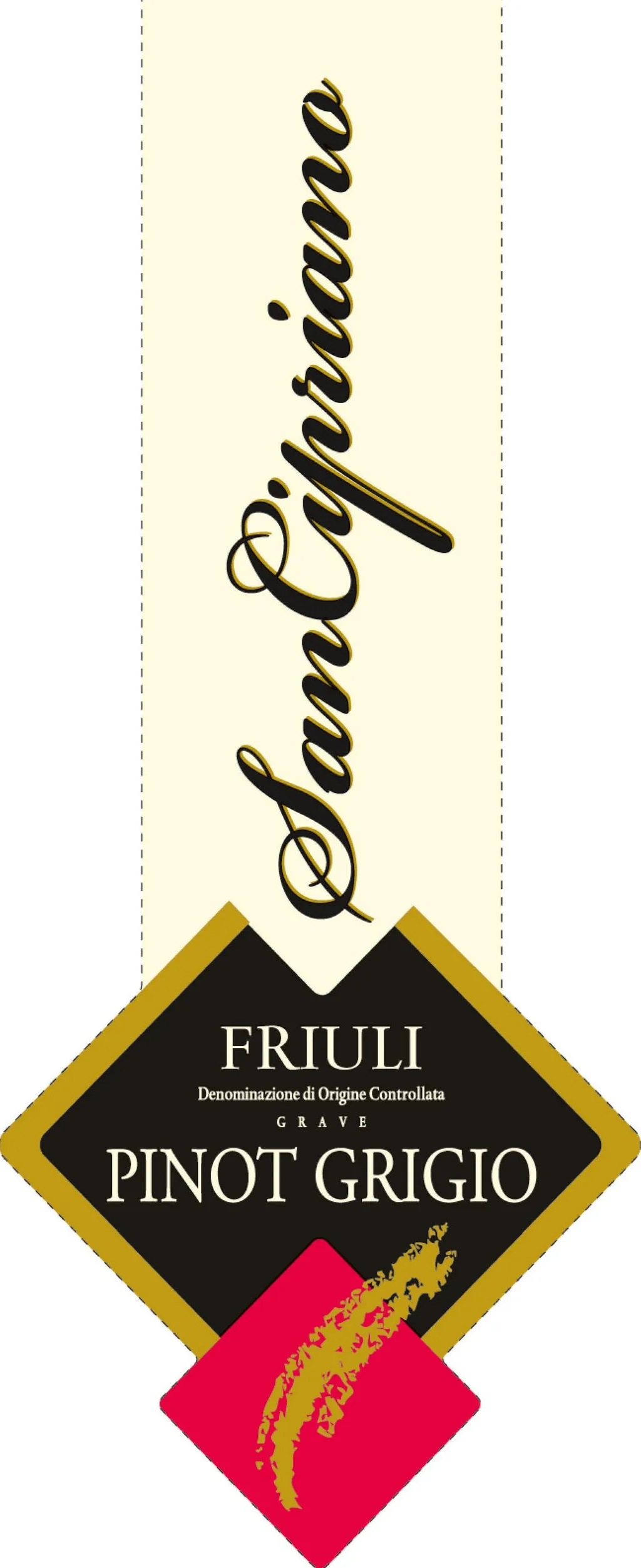 Friuli Grave Pinot Grigio Bottle
