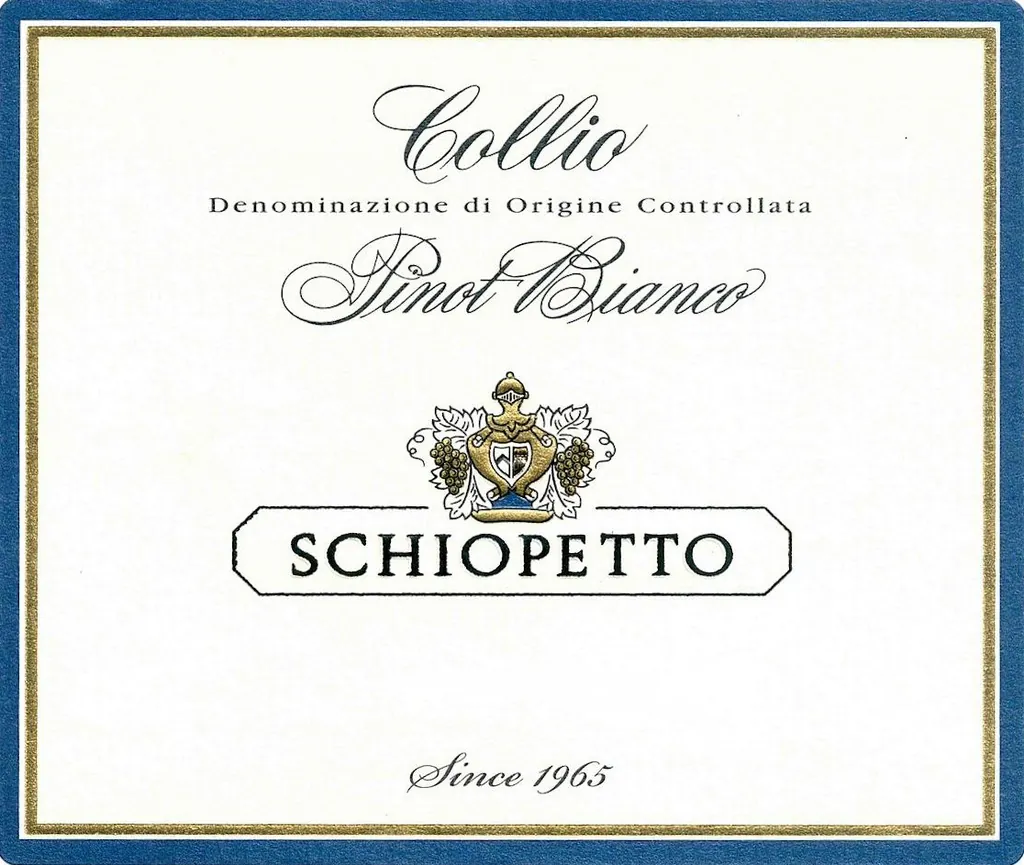 Pinot Bianco Bottle