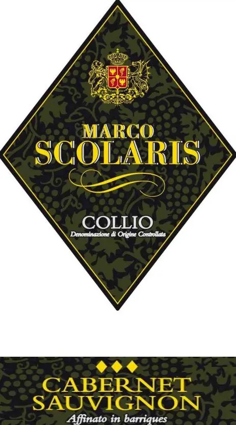 Collio Cabernet Sauvignon Bottle