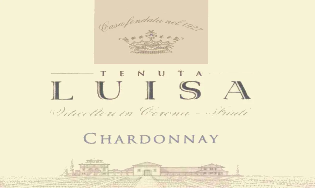Friuli Venezia Giulia Chardonnay Bottle