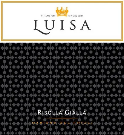 Friuli Venezia Giulia Ribolla Gialla Bottle