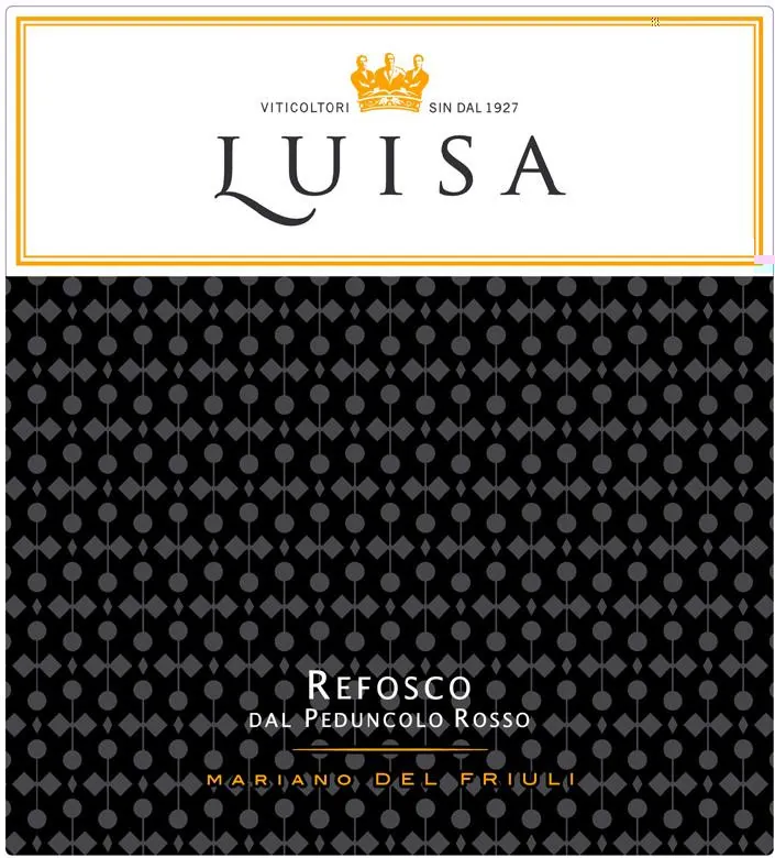 Refosco dal Peduncolo Rosso Bottle