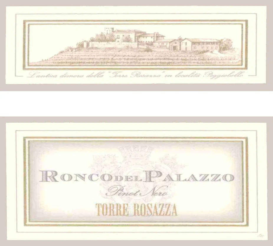 Colli Orientali del Friuli Ronco del Palazzo Pinot Nero Bottle
