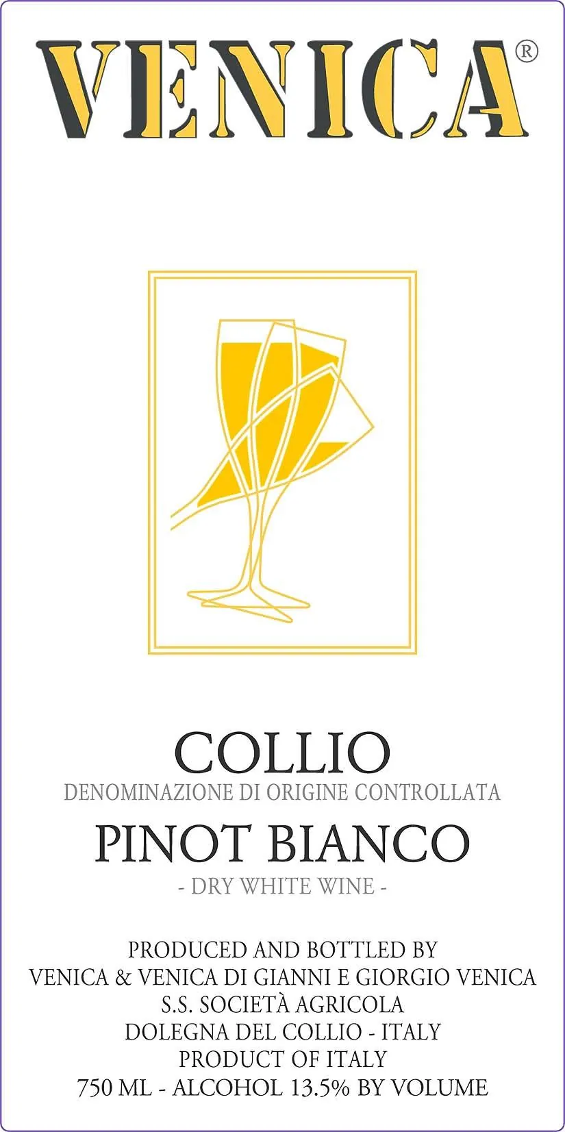 Collio Pinot Bianco Bottle