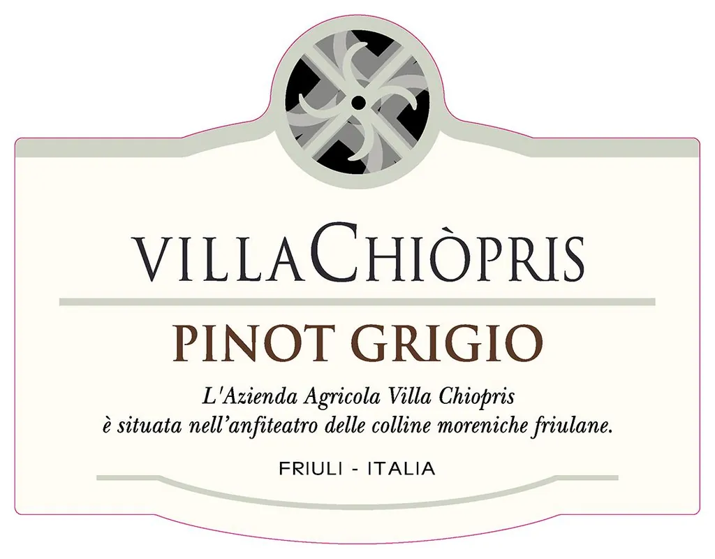 Pinot Grigio Bottle
