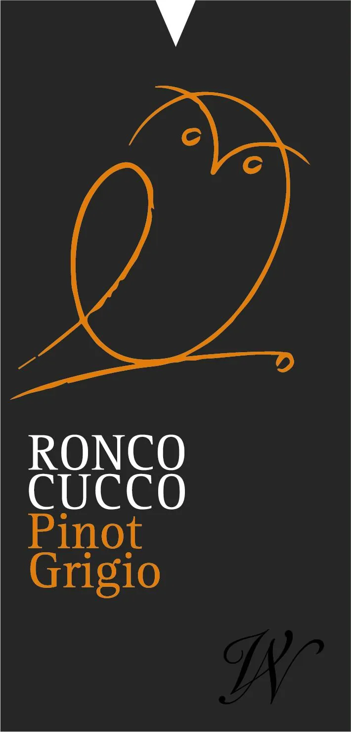 Ronco Cucco Pinot Grigio Bottle