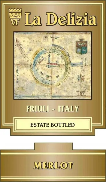 Friuli Grave Merlot Bottle