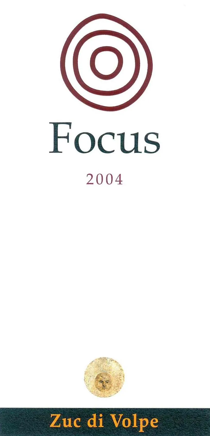 'Focus' Merlot Bottle