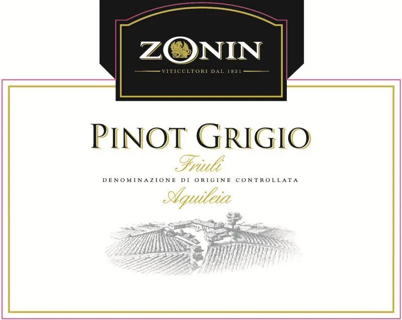 Aquileia Pinot Grigio Bottle