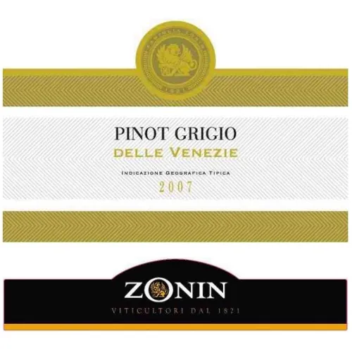 Pinot Grigio Bottle