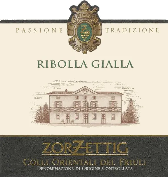 Colli Orientali del Friuli Ribolla Gialla Bottle