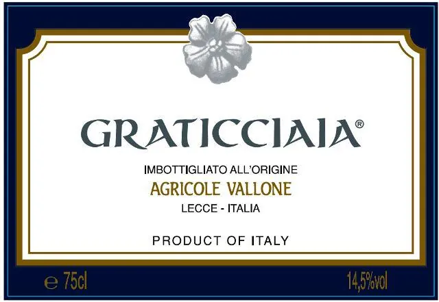 Graticciaia Rosso Passito Bottle
