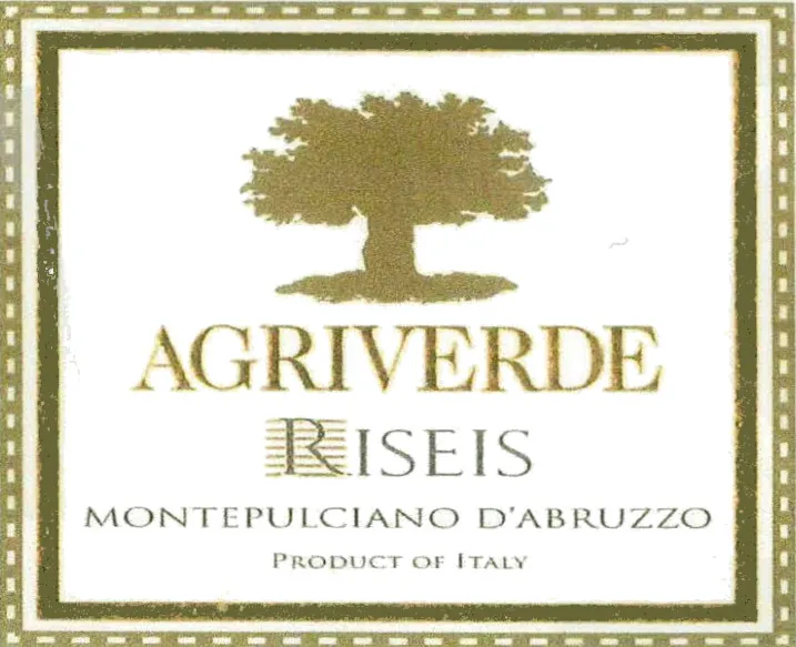 Montepulciano d'Abruzzo Riseis Bottle