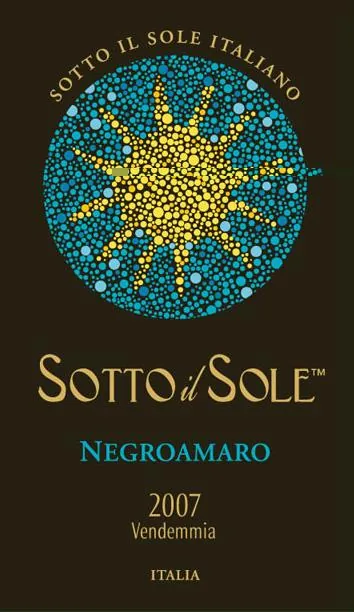 Salento Sotto il Sole Negroamaro Bottle