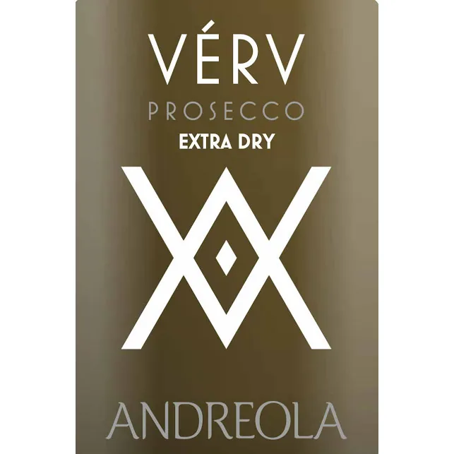 Verv Prosecco Extra Dry Bottle