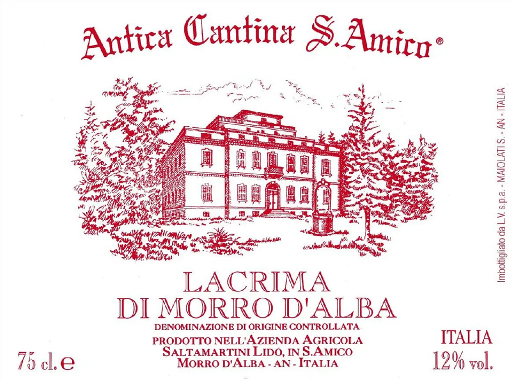 Lacrima di Morro d'Alba Bottle