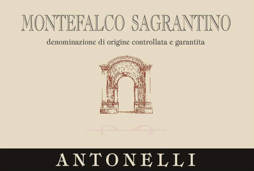 Montefalco Sagrantino Bottle