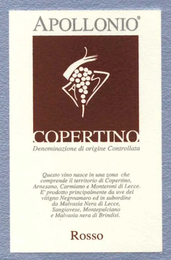 Copertino Rosso Bottle