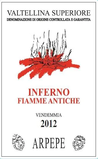 Valtellina Superiore Inferno Fiamme Antiche Bottle
