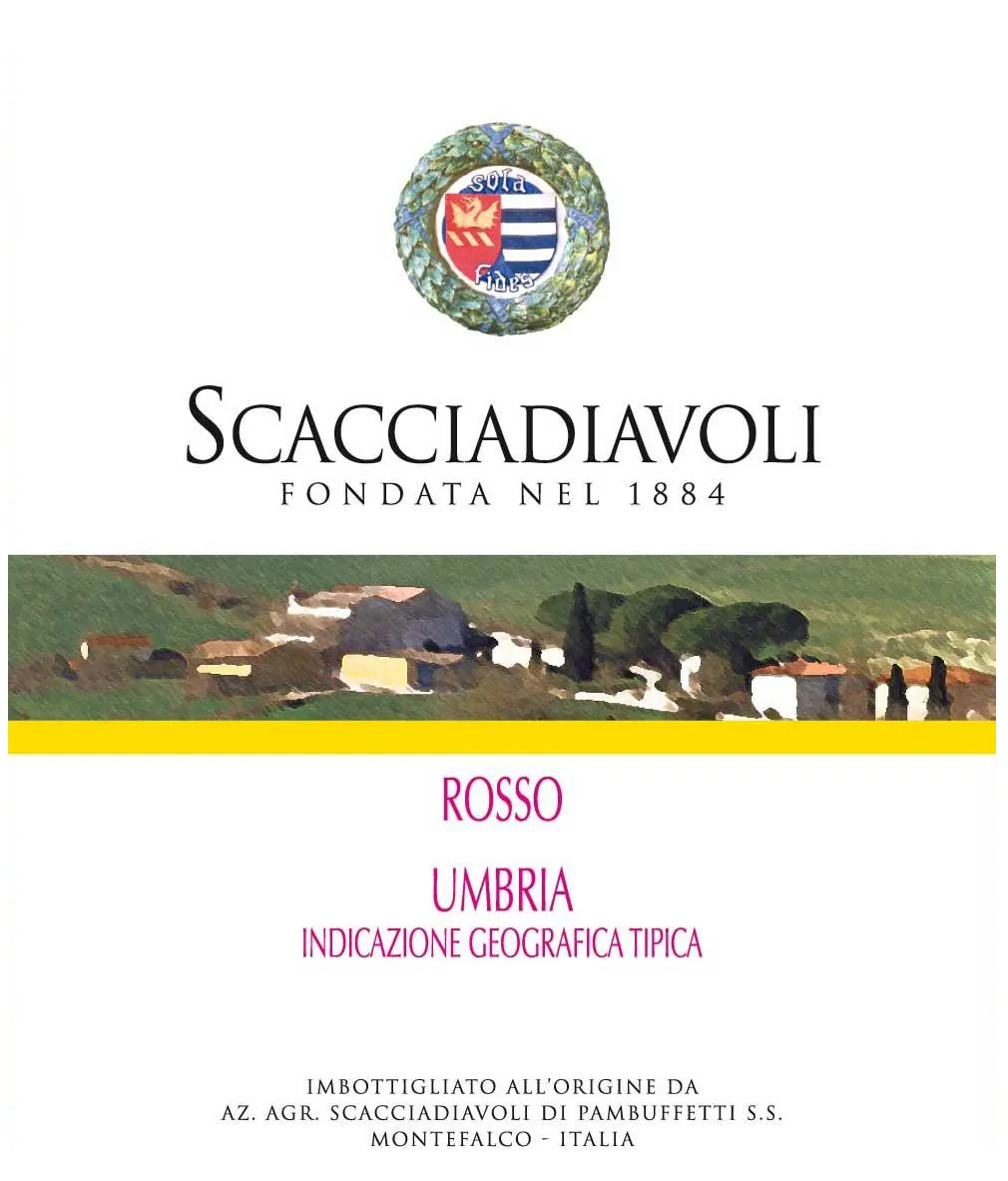Scacciadiavoli Umbria Rosso Bottle