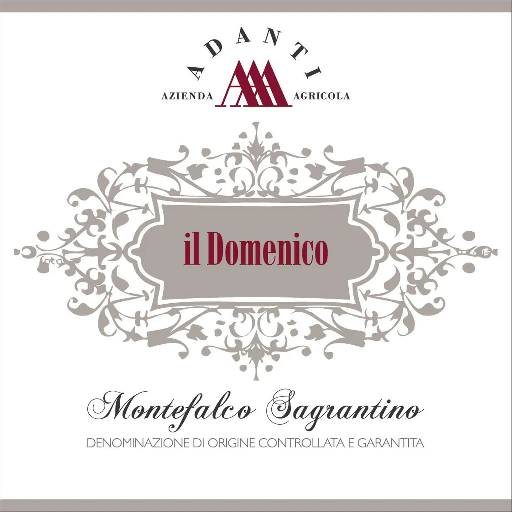 Il Domenico Montefalco Sagrantino Bottle