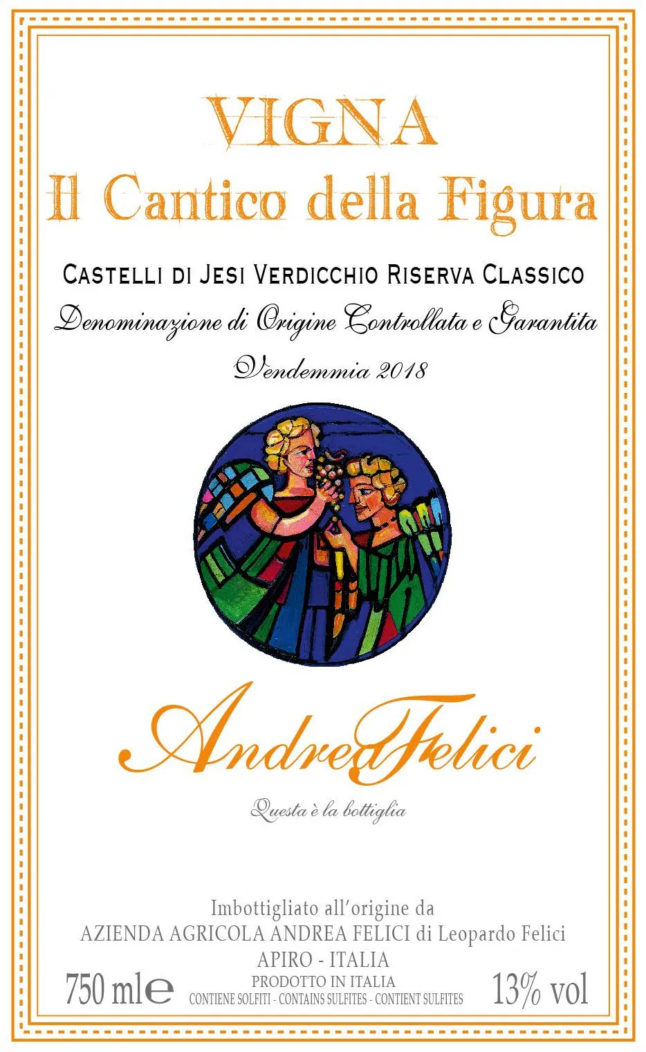 Il Cantico della Figura Verdicchio Riserva Bottle