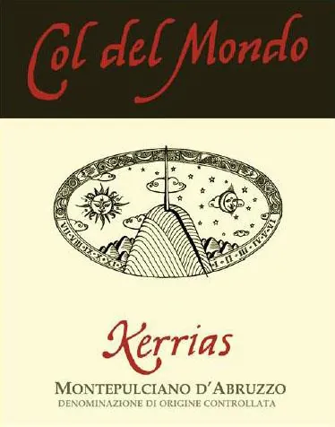 Montepulciano d'Abruzzo Kerrias Bottle