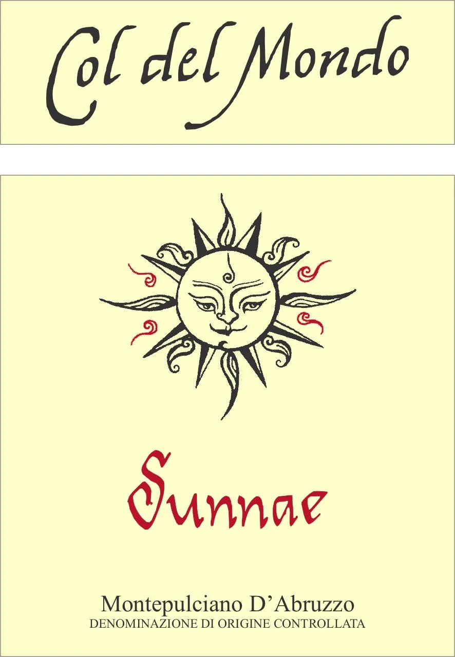 Montepulciano d'Abruzzo Sunnae Bottle