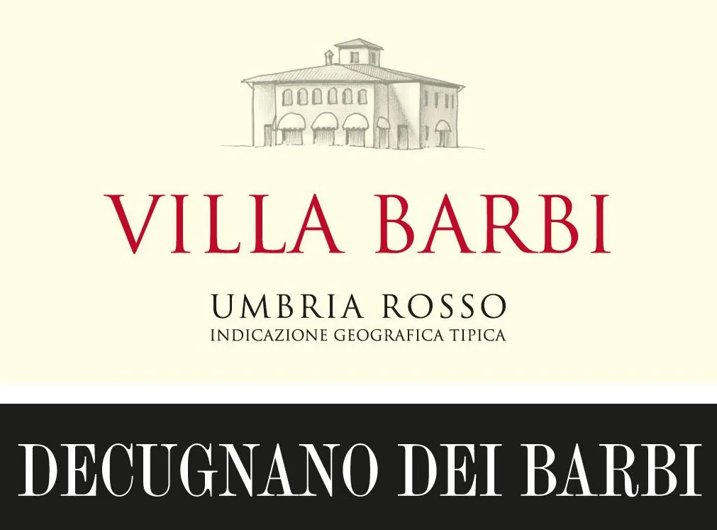 Umbria Rosso Villa Barbi Bottle