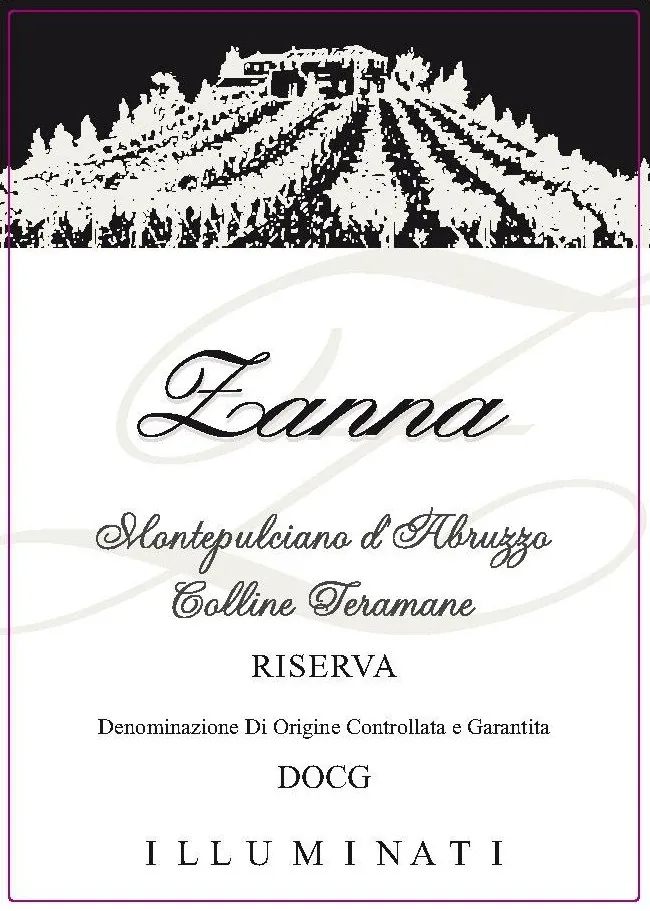 Montepulciano d'Abruzzo Colline Teramane Zanna Riserva Bottle