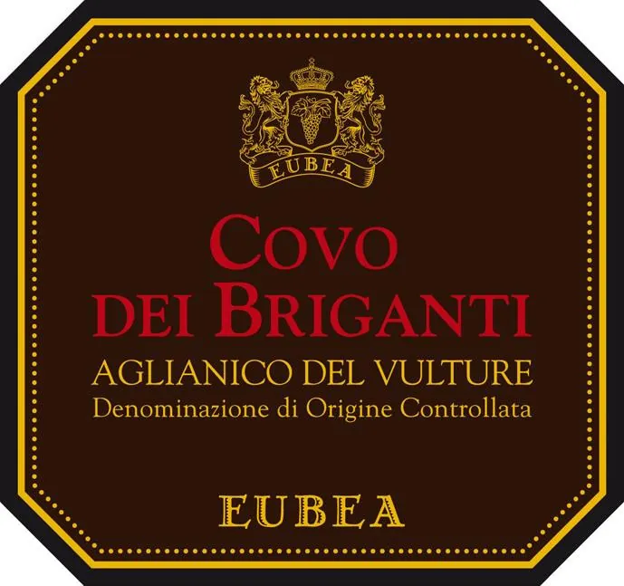 Aglianico del Vulture Covo dei Brigante Bottle
