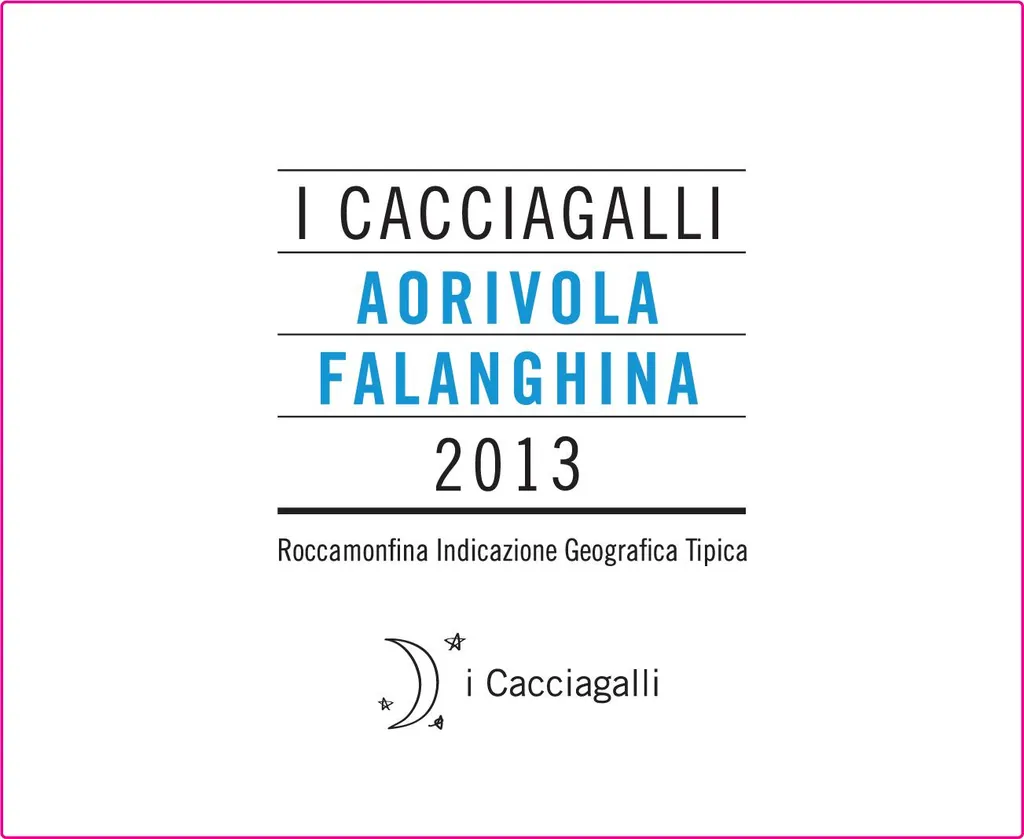 Roccamonfina Aorivola Falanghina Bottle