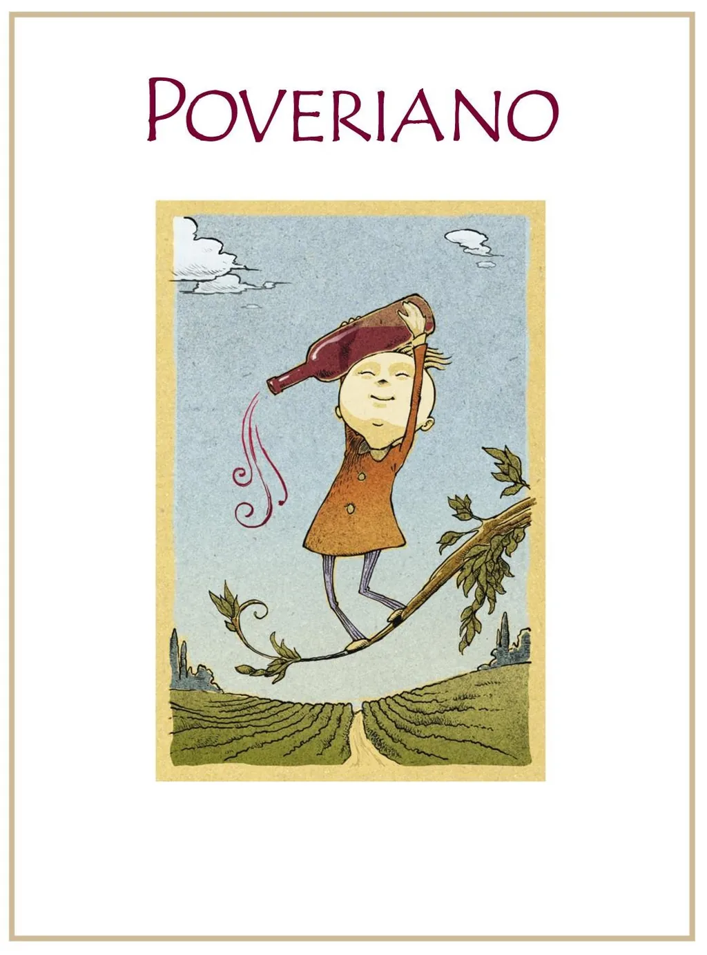 Marche Poveriano Rosso Bottle