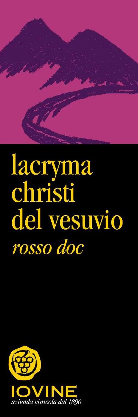 Lacryma Christi del Vesuvio Rosso Bottle