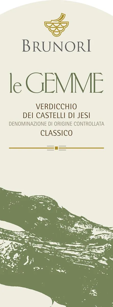 Verdicchio dei Castelli di Jesi Classico Mario e Giorgio Le Gemme Bottle