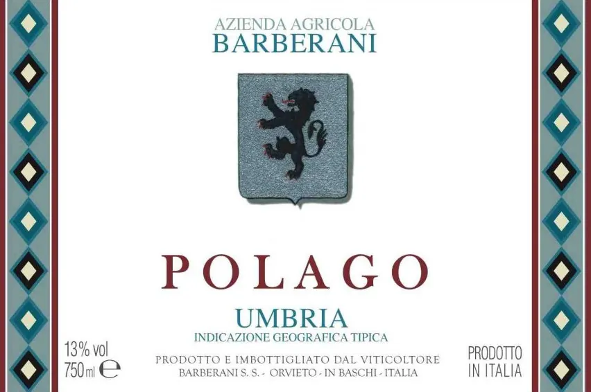 Umbria Polago Rosso Bottle