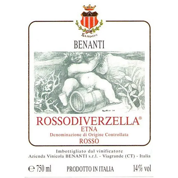 Rosso Di Verzella Etna Rosso Bottle