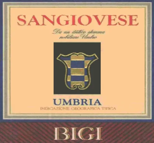 Sangiovese Bottle