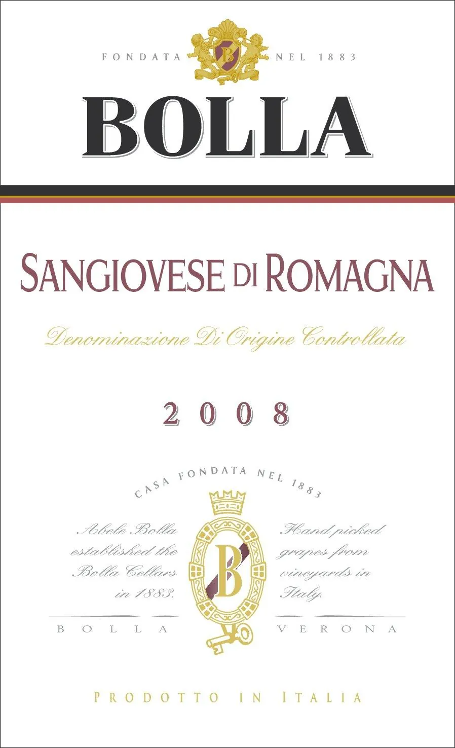 Sangiovese Bottle