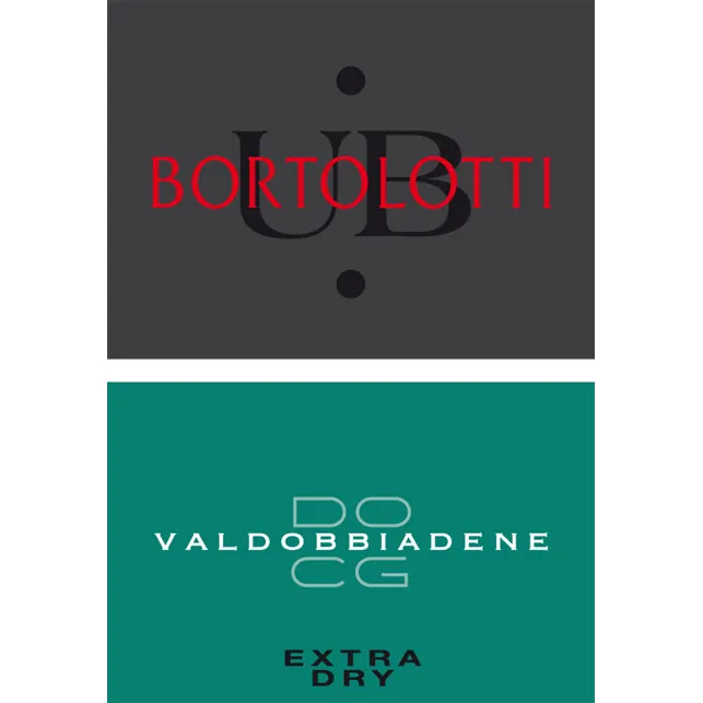 Prosecco Superiore Extra Dry Bottle