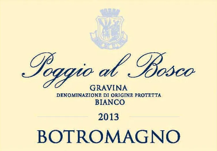 Gravina Poggio Al Bosco Bottle